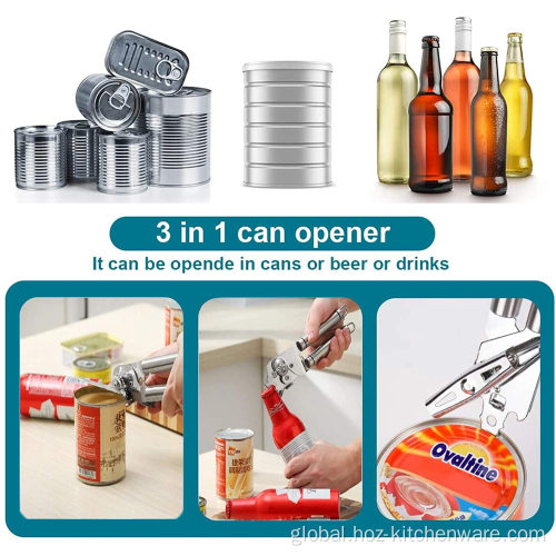 China Manual Durable Stainless Steel Heavy Duty Can Opener Manufactory